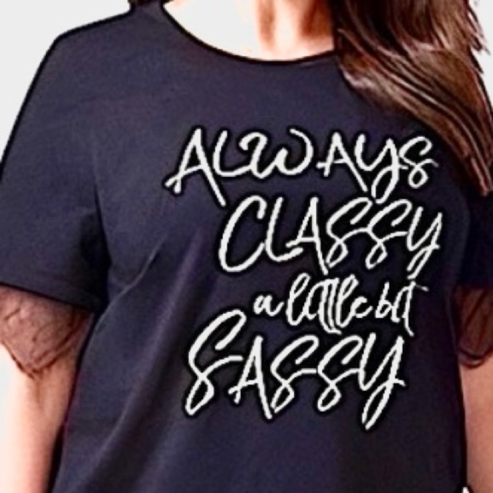 2/$13🌼LANE BRYANT Graphic Tee With Lace Trim🌼 - Picture 10 of 11